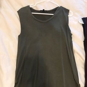 DREW t shirt hunter green.
